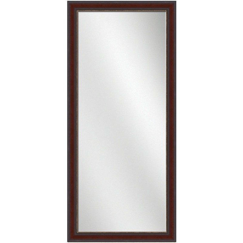 Full Length Mirror Mahogany Frame 24 x 60