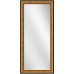 Full Length Mirror Antique Gold w/black Frame 24 x 60