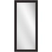 Full Length Mirror Espresso Frame 24 x 60