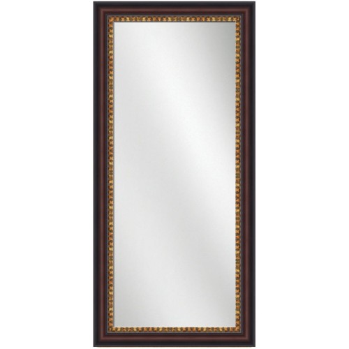 Full Length Mirror Mahogany Frame 24 x 60