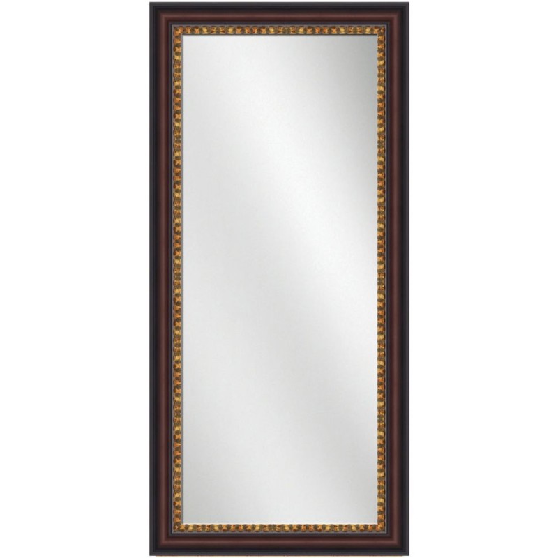 Full Length Mirror Mahogany Frame 24 x 60