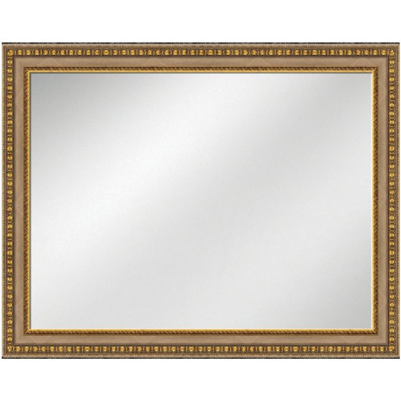 Vanity Mirror Silver w/gold Frame 36 x 48