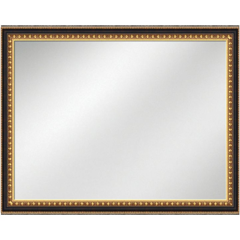 Gold Frame w/Black 36 x 48 Vanity Mirror