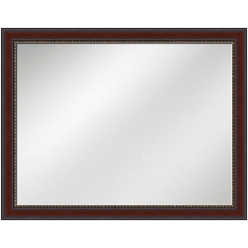 Vanity Mirror Mahogany Frame 36 x 48