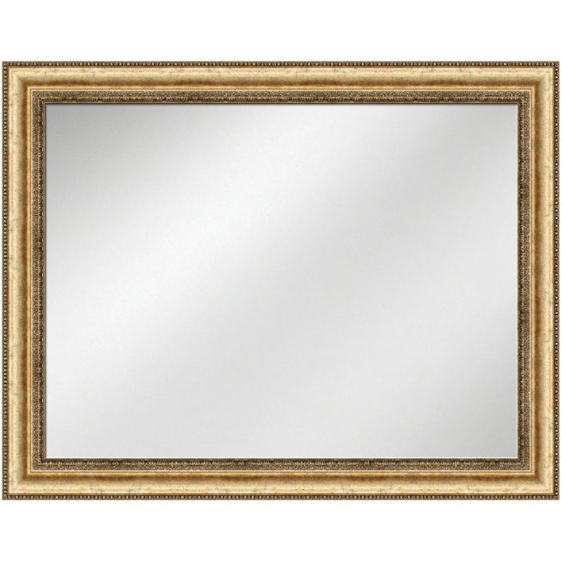 Vanity Mirror Antique Silver 36 x 48