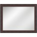 Vanity Mirror Mahogany Frame 36 x 48