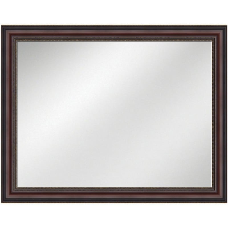 Vanity Mirror Mahogany Frame 36 x 48