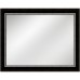 Vanity Mirror Dark Espresso Frame 36 x 48