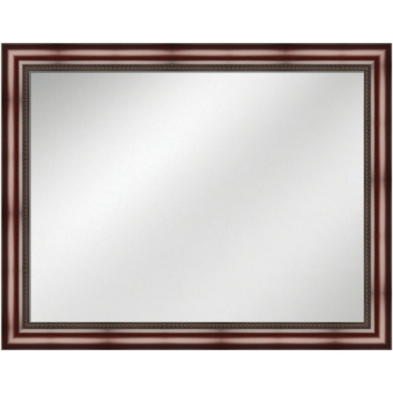 Vanity Mirror Mahogany Frame 36 x 48