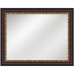 Vanity Mirror Mahogany Frame 36 x 48