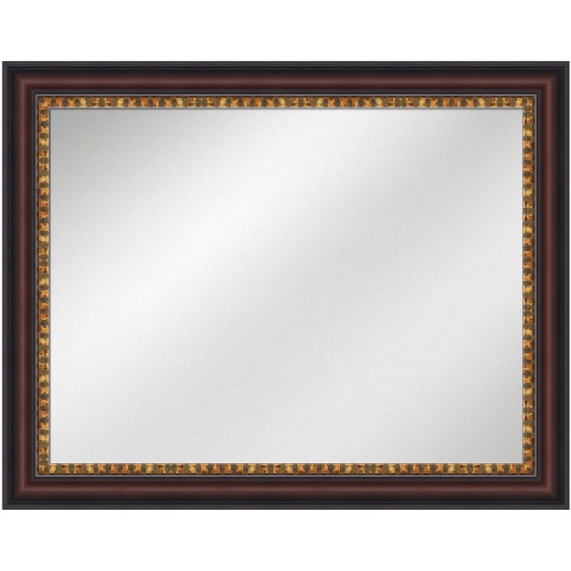 Vanity Mirror Mahogany Frame 36 x 48