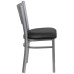 Restaurant Chair - Black Vinyl Seat