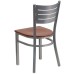 Restaurant Chair - Cherry Wood Seat