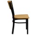 Restaurant Chair - Natural Wood Back & Seat