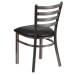 Restaurant Chair - Black Vinyl Seat