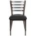 Restaurant Chair - Black Vinyl Seat