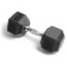 Rubber Hex Dumbbell Set