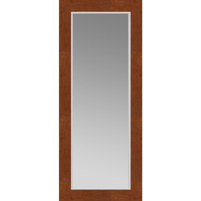 Full Length Mirror Maple Finish 24 x 60