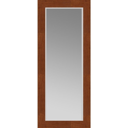 Full Length Mirror Maple Finish 24 x 60