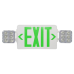 Combination LED Emergency & Exit Light Green AH7082GX