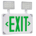 Led Combo Exit Light Wet Location Green Ah-7111sg