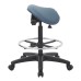 ST205-R105 Backless Stool with Saddle Seat