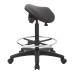 ST205-R107 Backless Stool with Saddle Seat