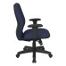 3121-354 Mid Back 2-to-1 synchro Tilt Chair with 2 -Way Adjustable Soft Padded Arms