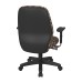 3121-K110 Mid Back 2-to-1 synchro Tilt Chair with 2 -Way Adjustable Soft Padded Arms