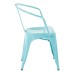 PTR2830A4-16 30" Metal Chair In Mint Finish (4-Pack)