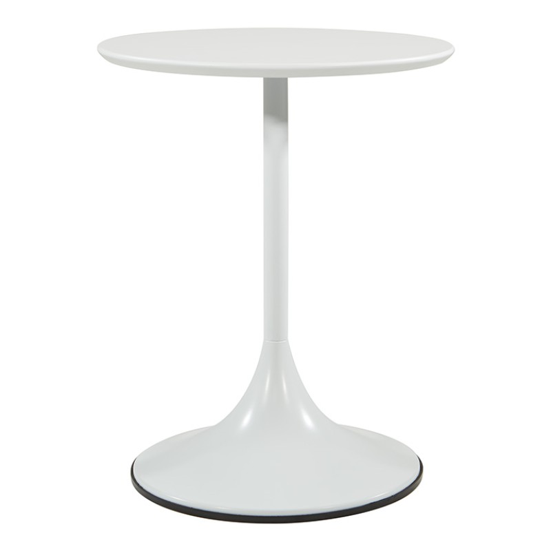 FLWA9300-WHT Flower Side Table