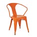 PTR2830A4-18 OSP Designs 30" Metal Chair (4-Pack) Orange