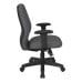 3121-K102 Mid Back 2-to-1 synchro Tilt Chair with 2 -Way Adjustable Soft Padded Arms