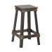 NCL3126-AC New Castle 26" Antique Copper Metal Barstool, KD