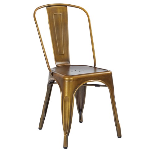 BRW29A4-BC Bristow Armless Metal Chair