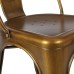 BRW29A2-BC Bristow Armless Metal Chair