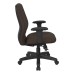 3121-K011 Mid Back 2-to-1 synchro Tilt Chair with 2 -Way Adjustable Soft Padded Arms