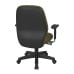 3121-K103 Mid Back 2-to-1 synchro Tilt Chair with 2 -Way Adjustable Soft Padded Arms