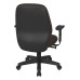 3121-K011 Mid Back 2-to-1 synchro Tilt Chair with 2 -Way Adjustable Soft Padded Arms