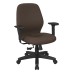 3121-R102 Mid Back 2-to-1 synchro Tilt Chair with 2 -Way Adjustable Soft Padded Arms