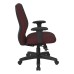 3121-298 Mid Back 2-to-1 synchro Tilt Chair with 2 -Way Adjustable Soft Padded Arms