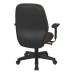 3121-R102 Mid Back 2-to-1 synchro Tilt Chair with 2 -Way Adjustable Soft Padded Arms