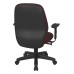 3121-298 Mid Back 2-to-1 synchro Tilt Chair with 2 -Way Adjustable Soft Padded Arms