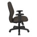 3121-K104 Mid Back 2-to-1 synchro Tilt Chair with 2 -Way Adjustable Soft Padded Arms