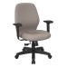 3121-R103 Mid Back 2-to-1 synchro Tilt Chair with 2 -Way Adjustable Soft Padded Arms