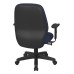 3121-354 Mid Back 2-to-1 synchro Tilt Chair with 2 -Way Adjustable Soft Padded Arms