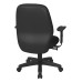 3121-351 Mid Back 2-to-1 synchro Tilt Chair with 2 -Way Adjustable Soft Padded Arms