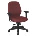 3121-353 Mid Back 2-to-1 synchro Tilt Chair with 2 -Way Adjustable Soft Padded Arms