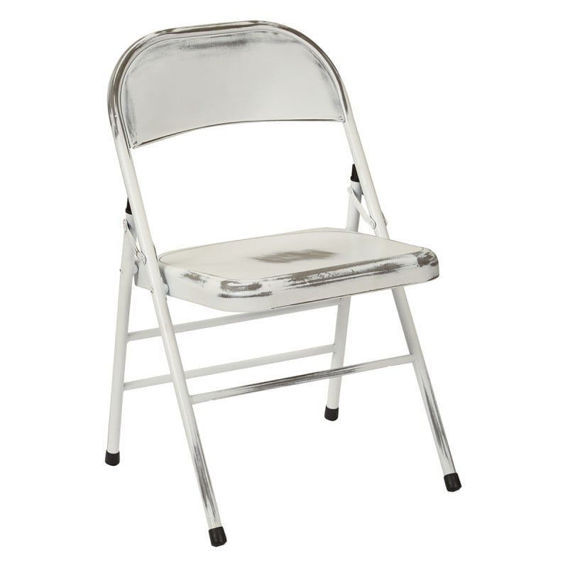 BRW831A2-AW Bristow 2/CTN Steel Folding Chair