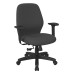 3121-226 Mid Back 2-to-1 synchro Tilt Chair with 2 -Way Adjustable Soft Padded Arms